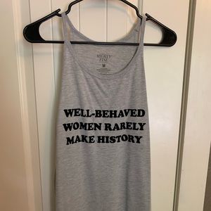 Graphic Tank. Size M.